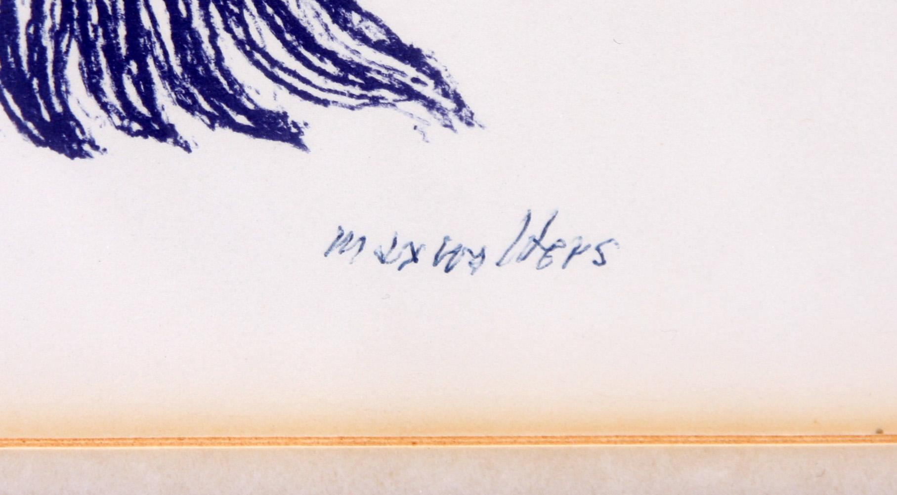 MAX WALTER SVANBERG, färglitografi, sign o numr 10/250.