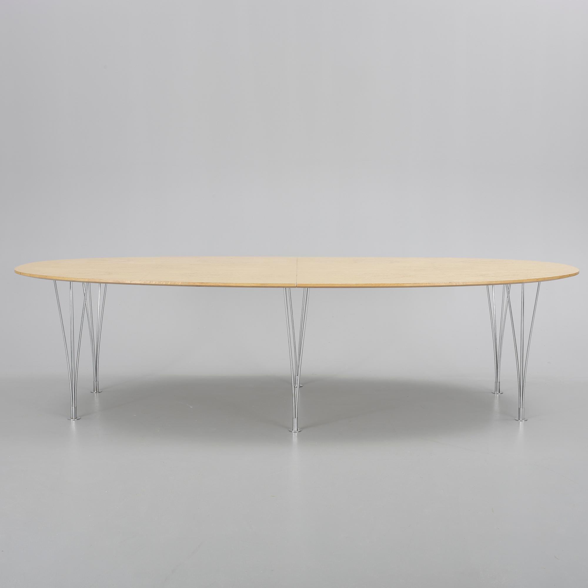 MATBORD, "Superellips", Bruno Mathsson och Piet Hein, Mathsson International, Värnamo, formgiven 1964.