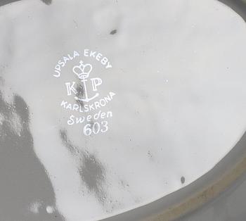 MATSERVIS, 53 delar, porslin, Upsala-Ekeby/Karlskrona.