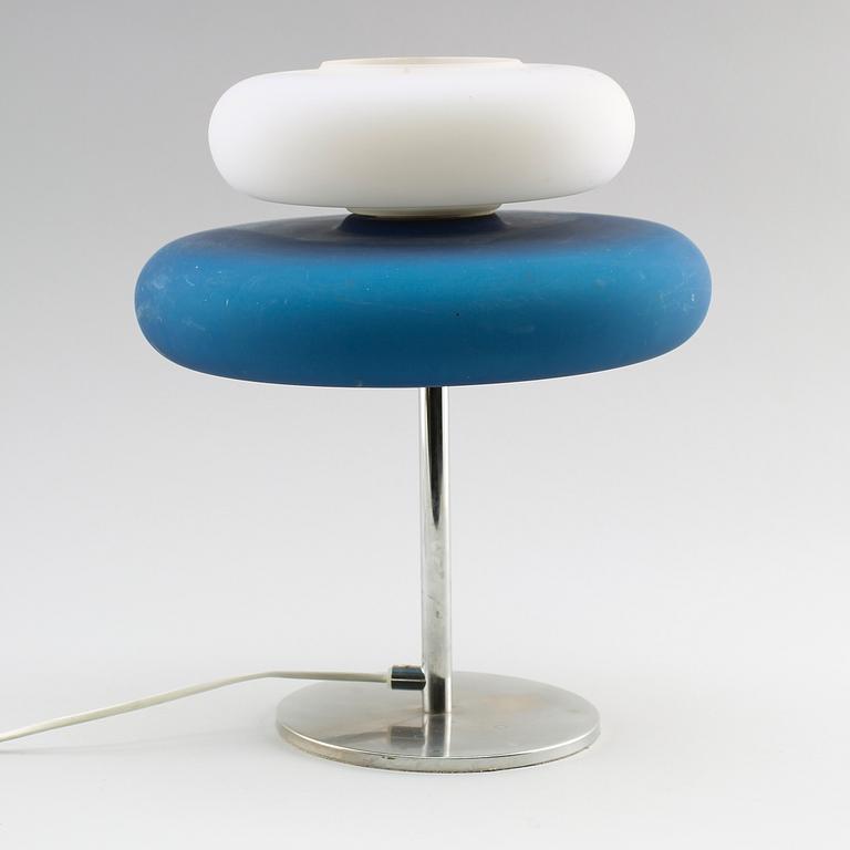 BORDSLAMPA, 1900-talets andra hälft.