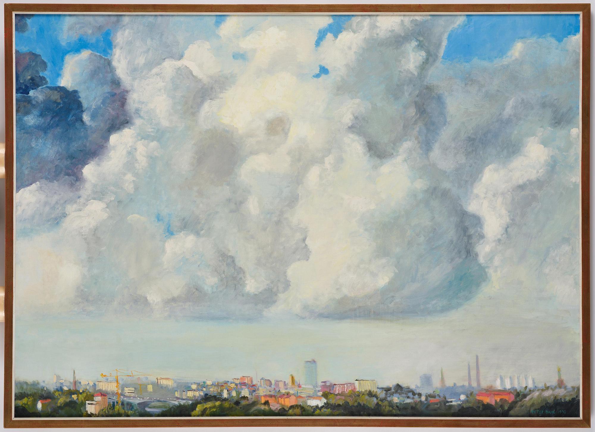 Peter Dahl, "Stockholm från Aspudden".