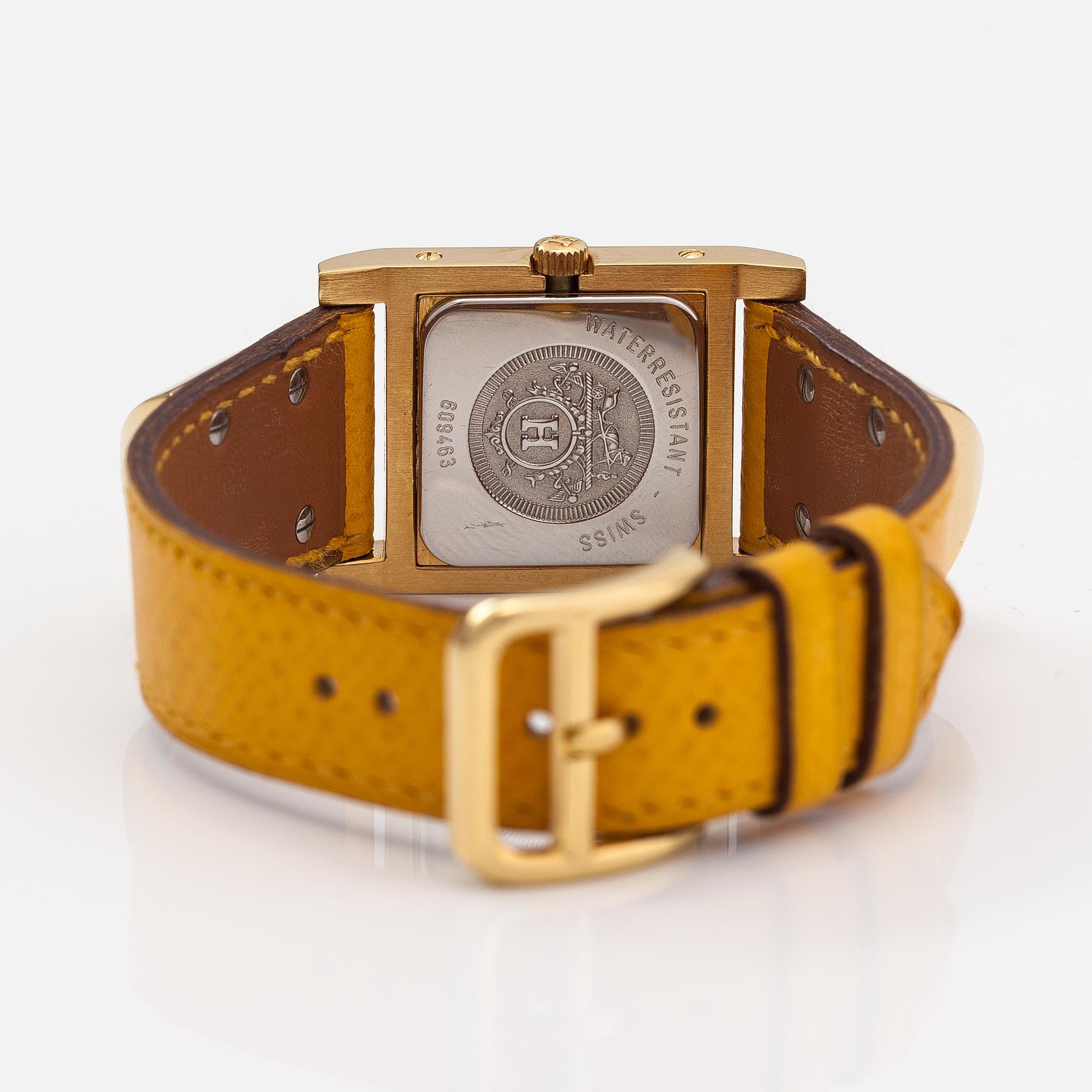 Hermès, Medor, wristwatch, 23 mm.