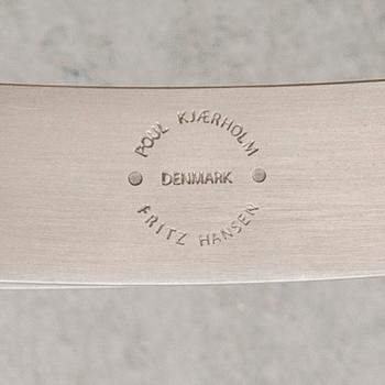 Poul Kjaerholm, armchair, "PK22" for Fritz Hansen, Denmark, 2010.