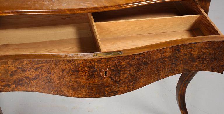 SKRIVBORD, nyrokoko, 1800-talets andra hälft.