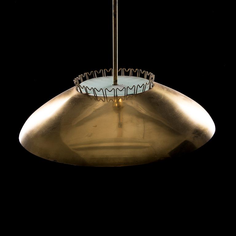 LISA JOHANSSON-PAPE, A CEILING LAMP. Orno 1950s.