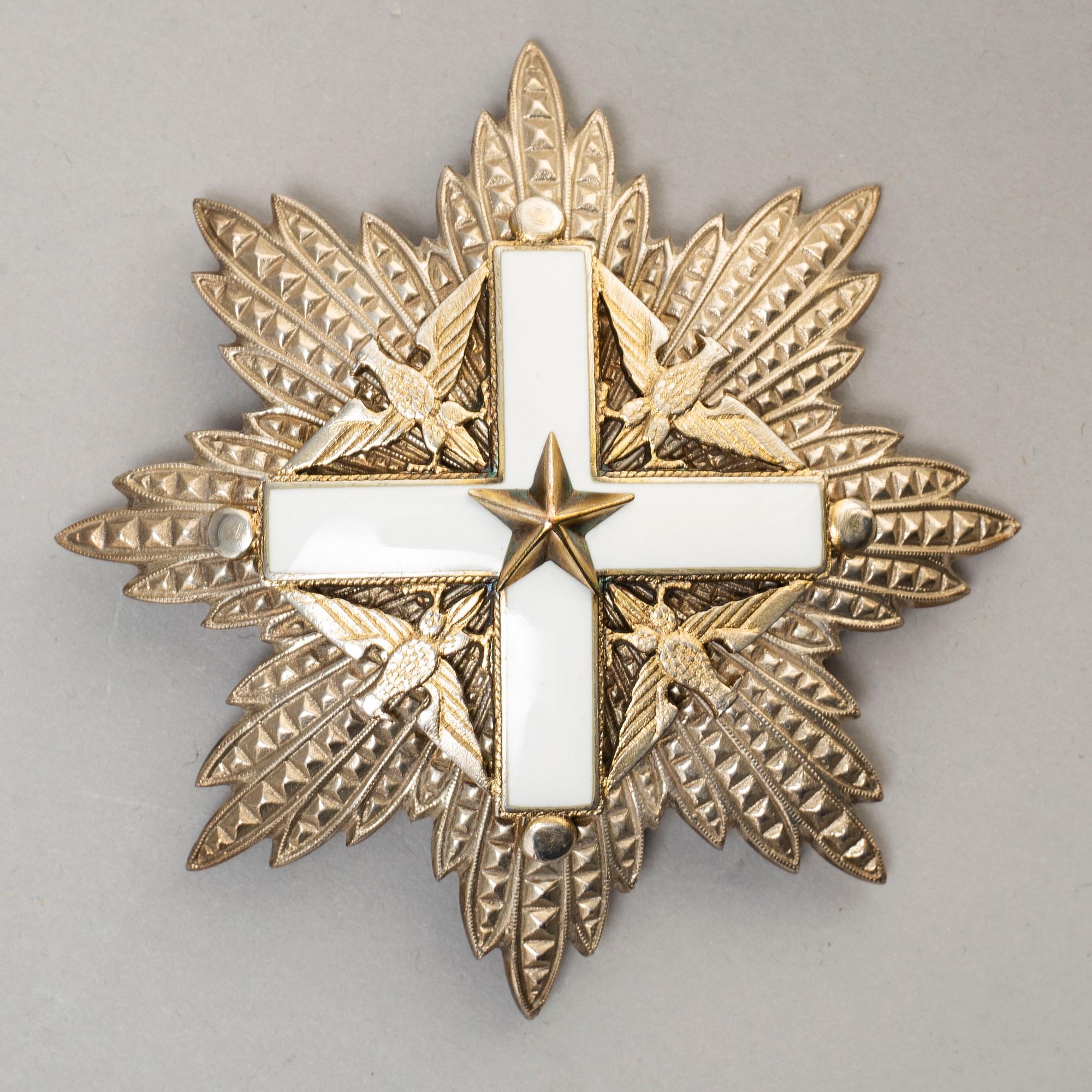 Order of Merit, Italian republic and Order of Merit Austrian republic.