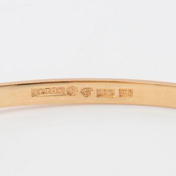 Bracelet/arm ring 18K gold, Alton Falköping 1970.