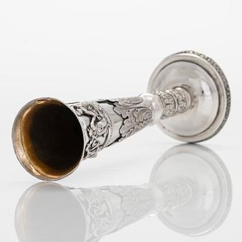 Peter Muller, bägare, silver, S:t Petersburg 1829. Empire.
