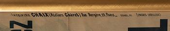 Jules Chéret, litografisk affisch, Chaix, Paris, Frankrike, 1895.