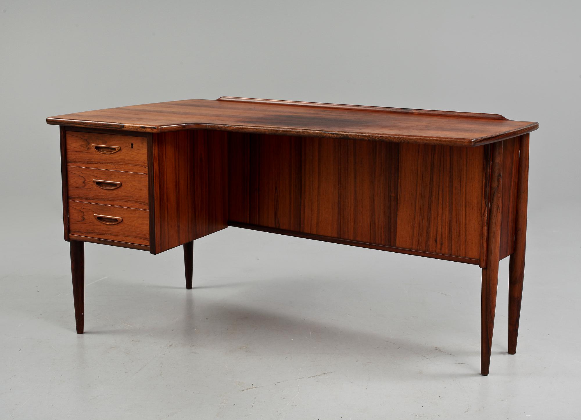 SKRIVBORD, Lelångs Möbelfabrik, Bengtsfors, 1960-tal.