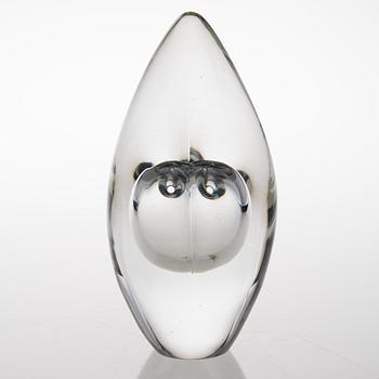 Timo Sarpaneva, Glasskulptur, signerad Timo Sarpaneva, Iittala.