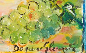 DAGMAR GLEMME, olja på duk, signerad.