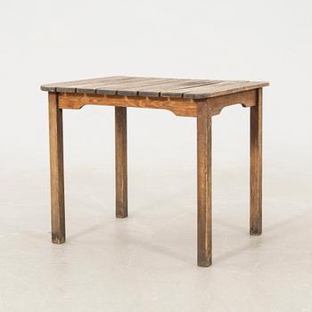 Carl Malmsten, trädgårdsmöbel 3 dlr "Bergshamra" Ingelsta-verken Södertälje 1900-talets senare del.
