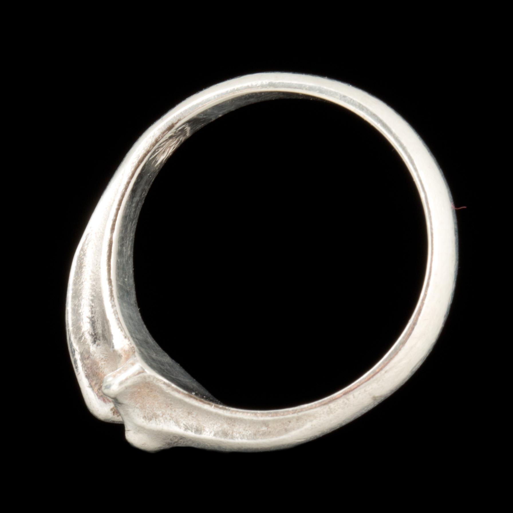 RING, sterlingsilver, Björn Weckström, Lapponia, Finland, 1995. Vikt ca 6g.