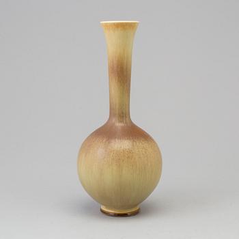 BERNDT FRIBERG, a stoneware vase from Gustavsberg studio, signed and dated 1976.