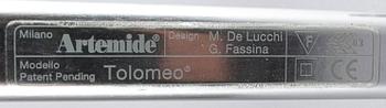 TABLE LAMP, "Tolomeo", Michele De Lucchi and Giancarlo Fassina, Artemide, Italy.