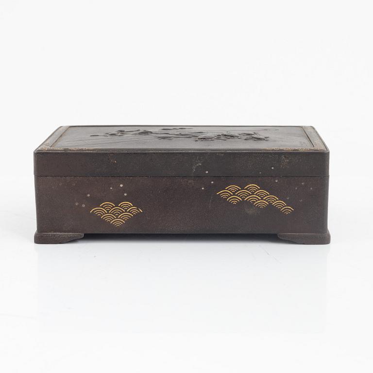 Ask med lock, Japan, Meji, 1800-talets slut.