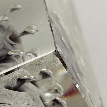 Oiva Toikka, glasskulptur, signerad Oiva Toikka Nuutajärvi Notsjö.