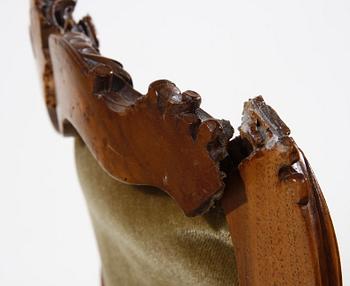 SALONGSGRUPP, 4 delar, Louis XV-stil, tidigt 1900-tal.