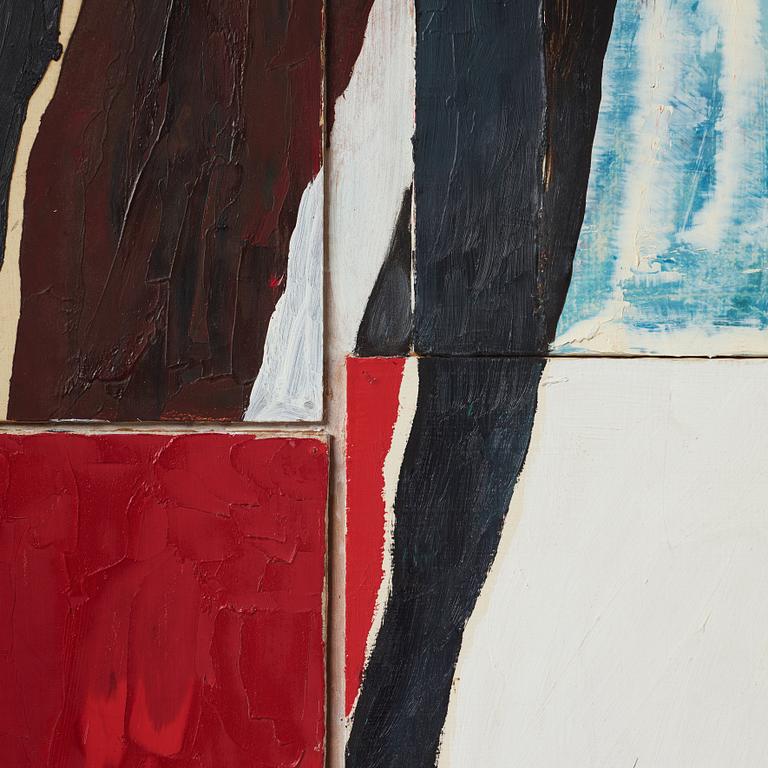 Philip von Schantz, oil on panel and assemblage.