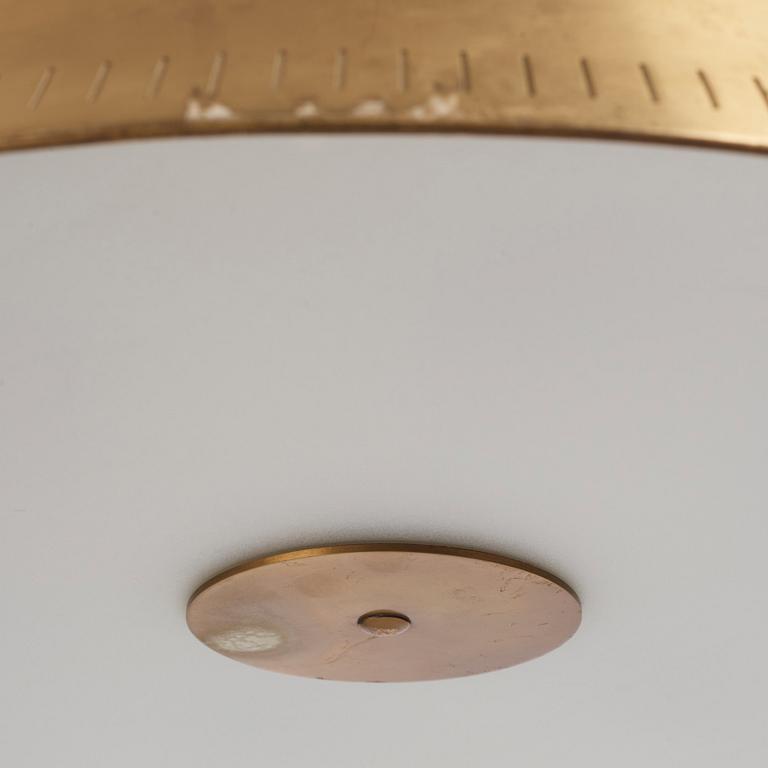 Harald Notini, a pair of ceiling lamps model "11326", Arvid Böhlmarks Lampfabrik, Stockholm 1940s.