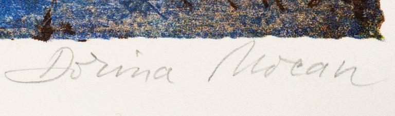 DORINA MOCAN, litografi, signerad, numrerad 185/270.