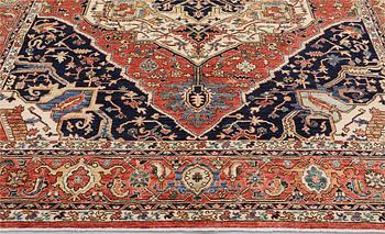 A Zigler, Heris Design carpet, 297 x 247 cm.