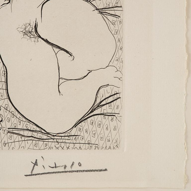 Pablo Picasso, "Scène bacchique au Minotaure".