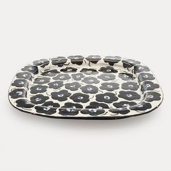 Birger Kaipiainen, dekorationsfat, stengods signerat Kaipiainen.