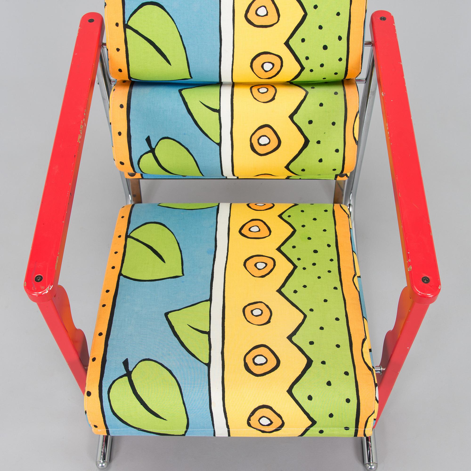 Yrjö Kukkapuro, Nojatuoli, "Experiment", Avarte, 1980-luku.