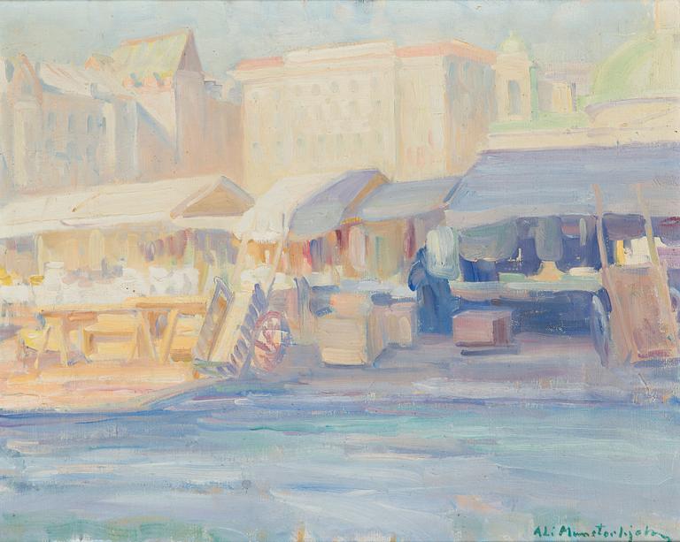 Ali Munsterhjelm, "Torgbild".