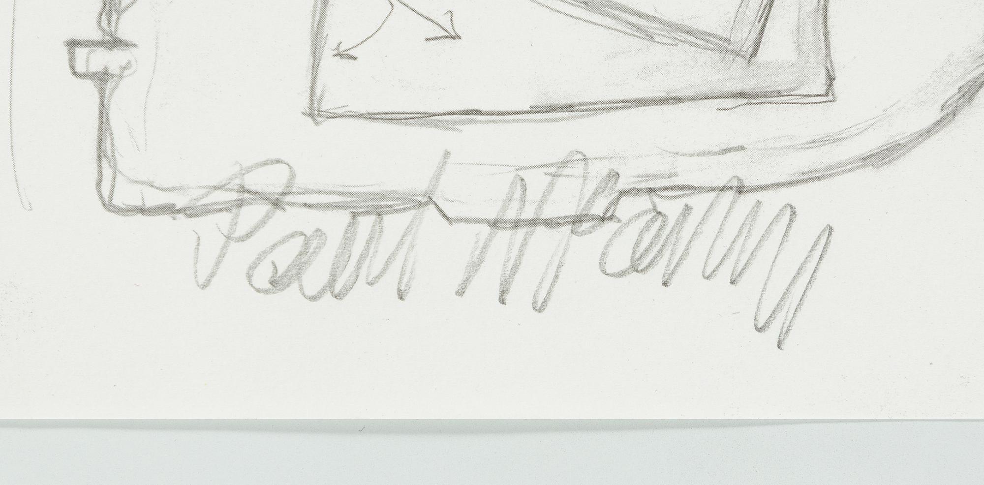 Paul McCarthy, "Coppermeal 1,2,3", 3 lithographs.