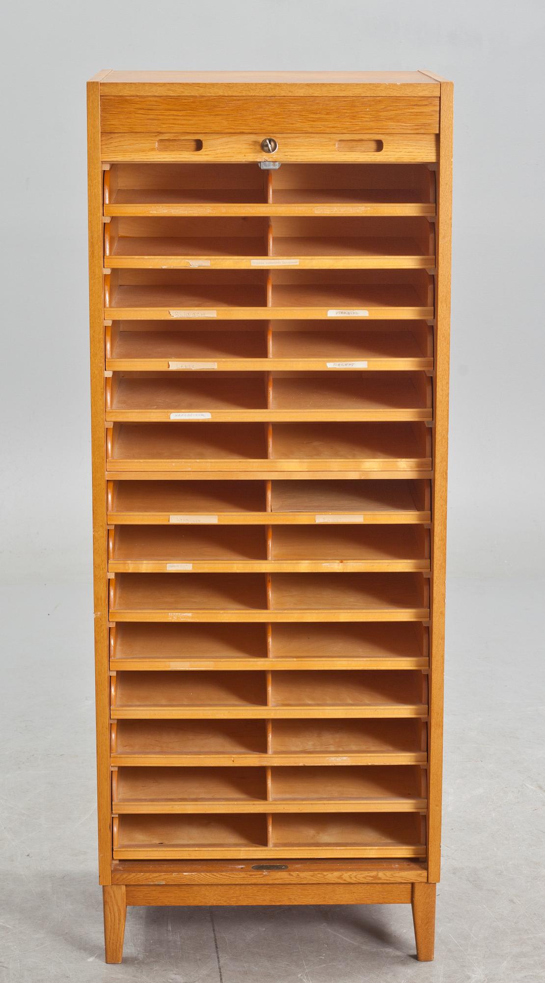 ARKIVSKÅP, Edsby-verken, 1960-tal.