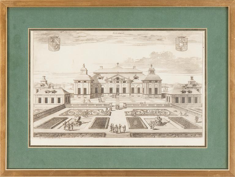 Engravings, 14, From "Suecia Antiqua", 18Th Century.