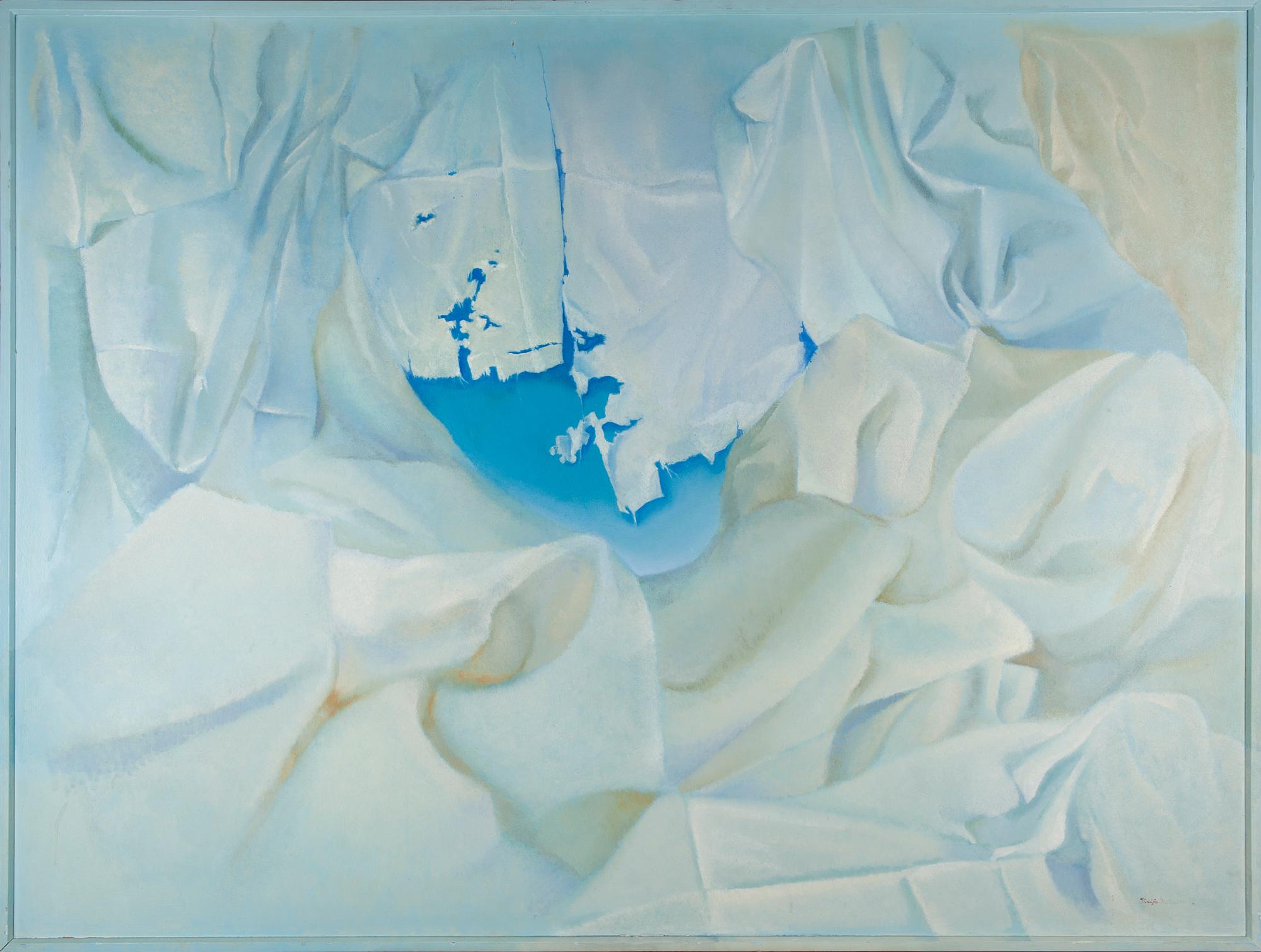 KAIJA IKÄVALKO, olja på skiva, signerad och daterad 1981.