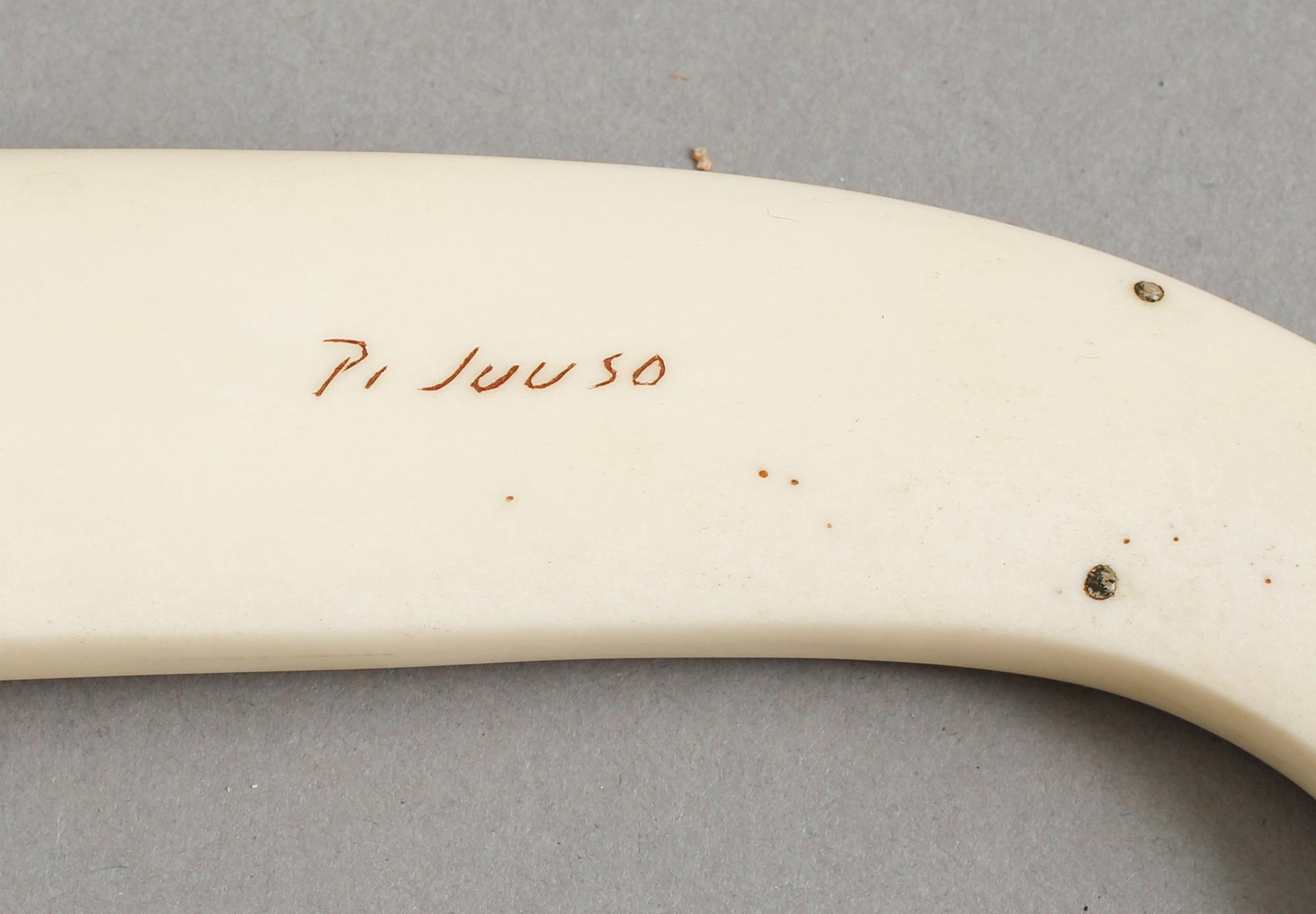 SAMEKNIV, P. Juuso, 1900-talet.