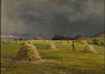 Berndt Lindholm, Harvest Time by the Coast.