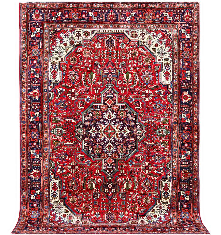 Matta, Täbriz, ca 309 x 204 cm.