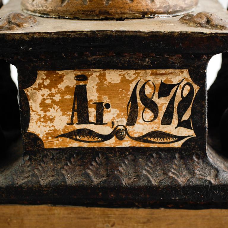 SKRIVSTÄLL, keramik, 1800-talets andra hälft.