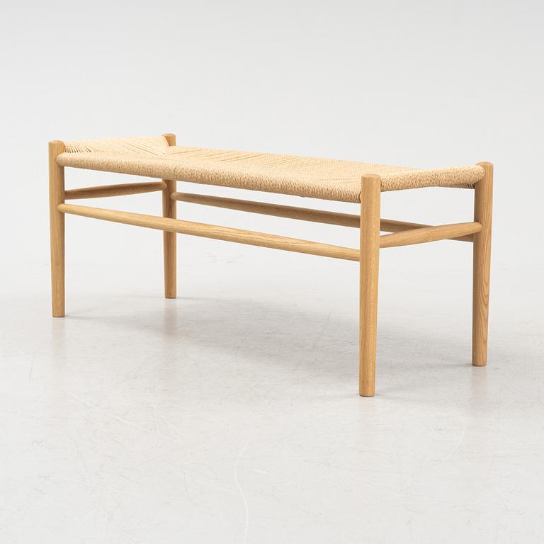 An oak bench by Jorgen Baekmark, FDB.