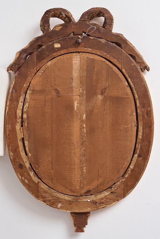 Spegellampetter, ett par, för två ljus vardera, ca år 1800, Gustavianska.