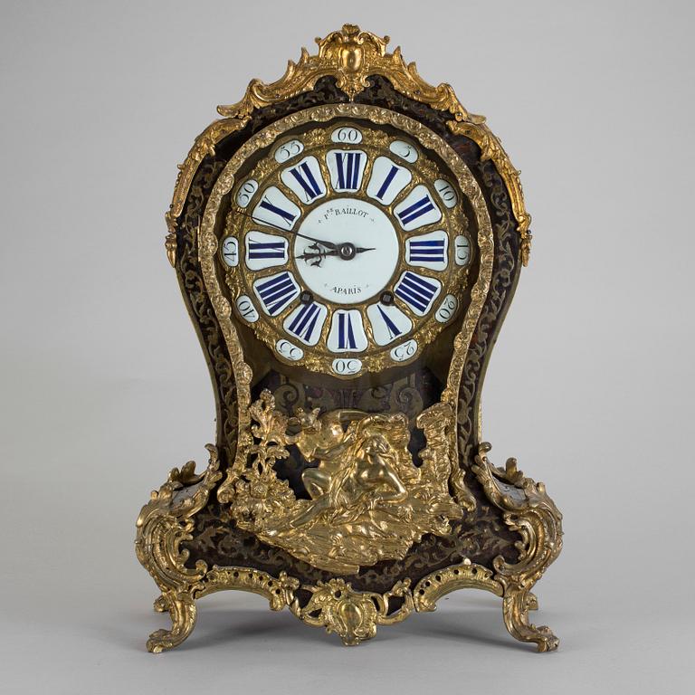 A Louis XV bracket clock, France, first half of the 18th Century.