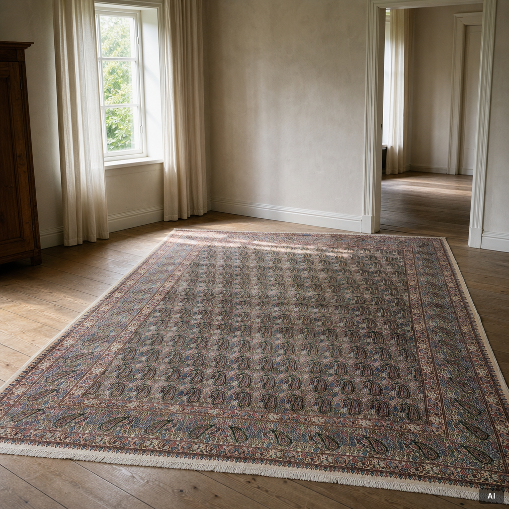 Carpet, Kirman, approx. 335 x 260 cm.