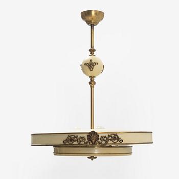 Einar Bäckström, a ceiling light, 1930's/1940's.