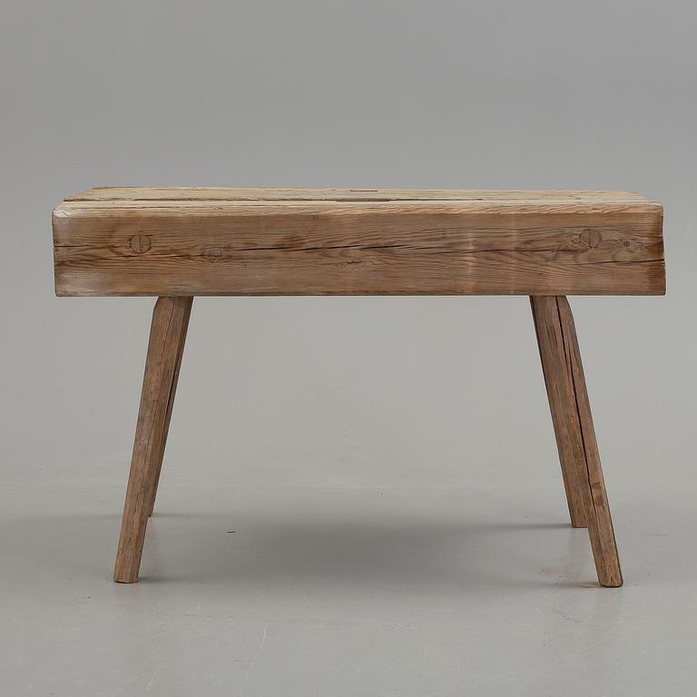 SLAKTBÄNK, allmoge, 1800-/1900-tal.