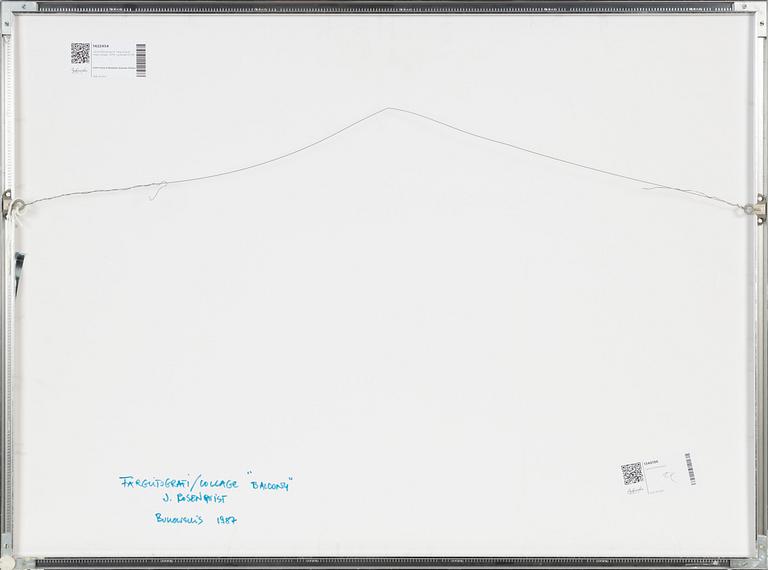 James Rosenquist, lithograph in colours and collage, 1979, signed 33/58.