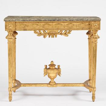 Konsolbord, Stockholmsarbete, 1700-talets slut, Sengsutavianskt.