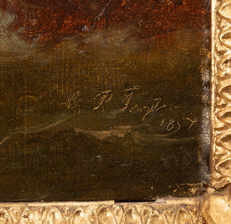 Christian Feght, Shipwreck.