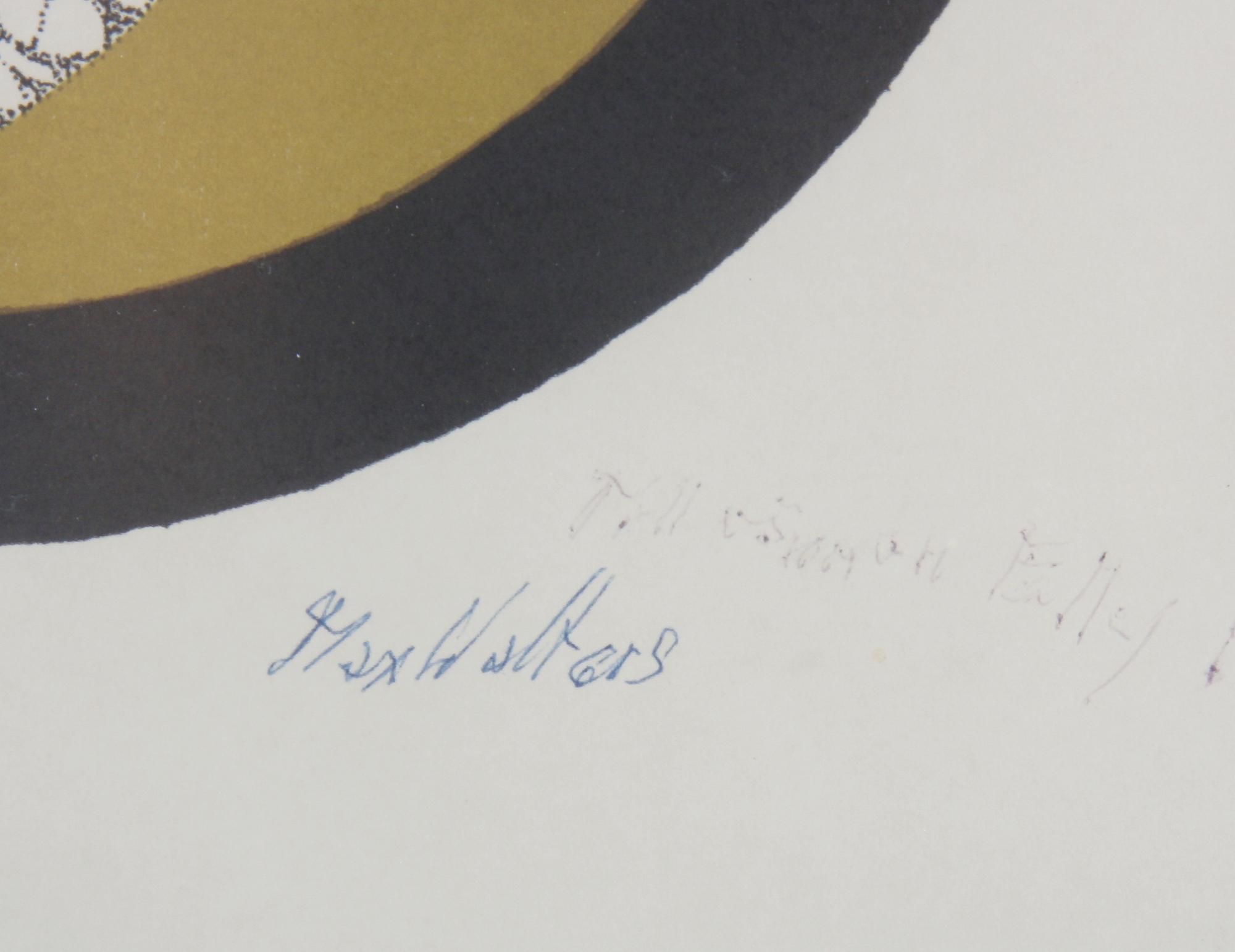 SVANBERG, MAX WALTER, färglitografi, sign, i plåten dat 57, numr 92/150.