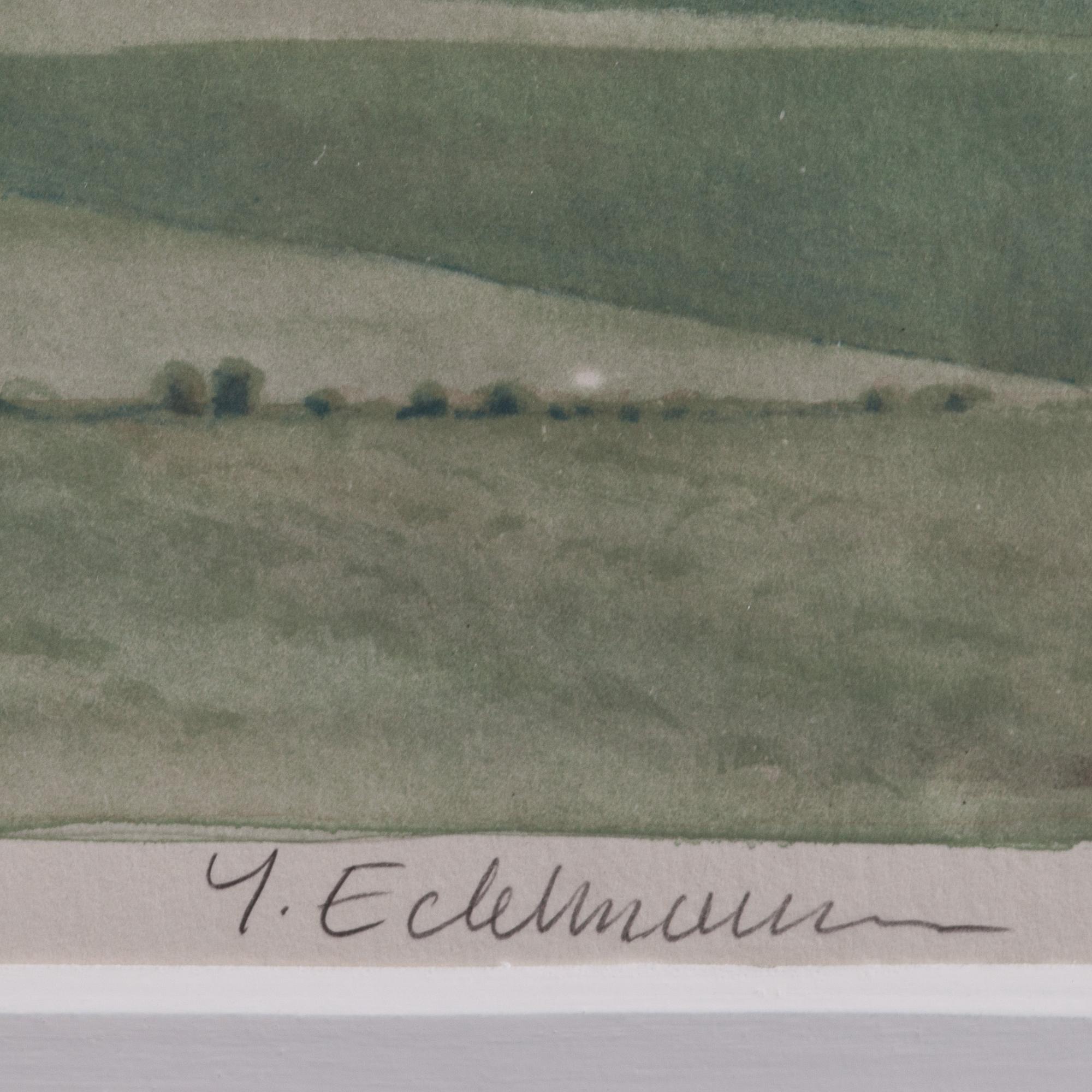 YRJÖ EDELMANN, färglitografi, signerad och numrerad 175/250.